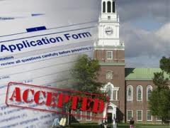 acceptance into college